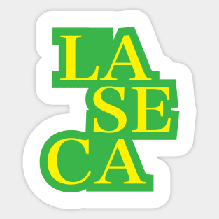 La Seca funny Mexican Design Sticker